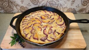 How To Make Plum Clafoutis With Cardamom Spice
