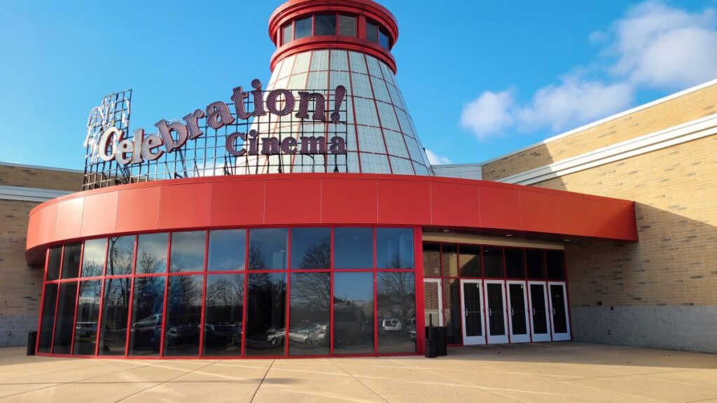 Outside photo of a movie theater as part of 48 Awesome And Inexpensive Staycation Ideas For Families